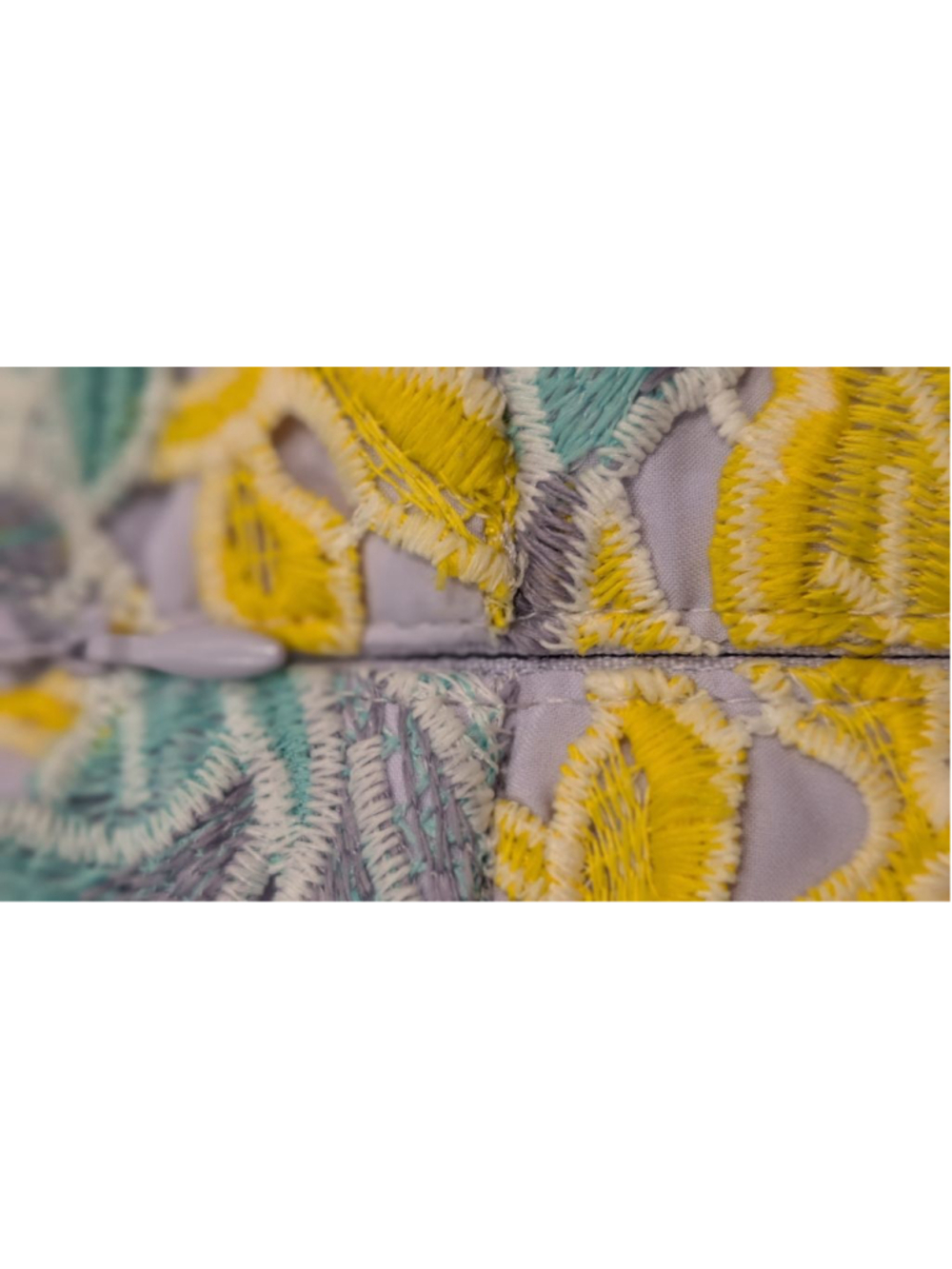 Women's Anthropologie Hutch High Waist Shorts Size 6 Yellow Teal - Picture 7 of 11